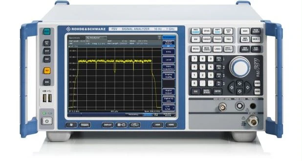 ใช้เครื่องวิเคราะห์สเปกตรัม RoHDE และ Schwarz FSV13